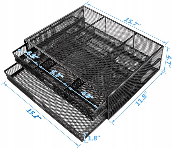 Monitorstativ, Office Set, svart JM2020