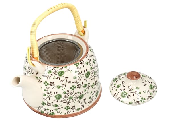 Keramisk elkedel med infuser