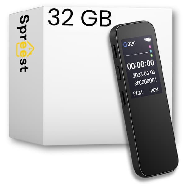 RV19 stemmeoptagelsesarkiv 32GB