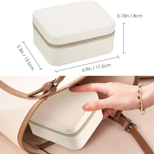 Smykkeskrin Organizer Hvid