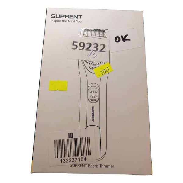 Suprent BT355B Skäggtrimmer