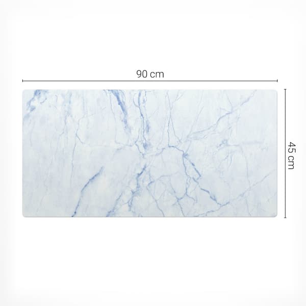 Universell skyddsmatta för datorutrustning marmorlinjer 90x45 cm