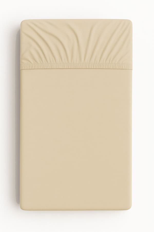 Bomuldslagen til tremmeseng 120x60 cm - beige