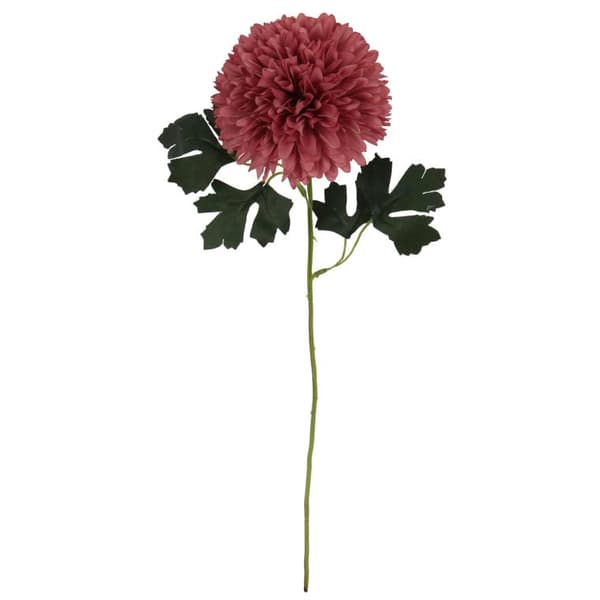 HVIDLØGSBOLLE KUNSTIG BLOMST ROSA