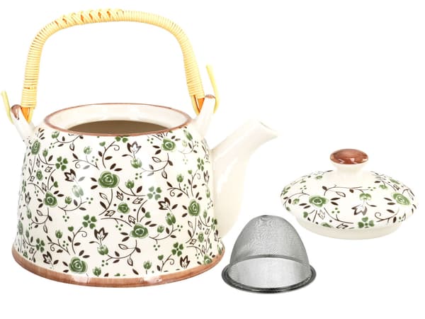 Keramisk elkedel med infuser