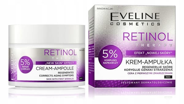 Eveline Cosmetics Retinol Therapy Anti-Aging Ansiktskräm 20 SPF