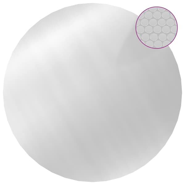 vidaXL Poolfolie silver 488 cm PE