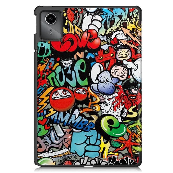 Etui til Lenovo Tab M11, Smartcase, graffiti