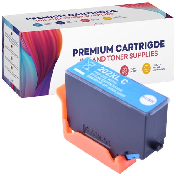 Muste Epson GP-E202XL C -laitteeseen