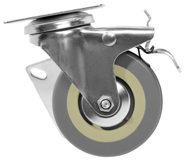 4 pyörän sarja CARGO maantiepyörät grafiitti 75 mm