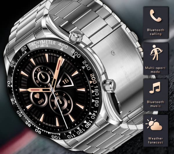 Smartwatch herr Rubicon RNCE94 - Samtal - BT-samtal (sr039a)