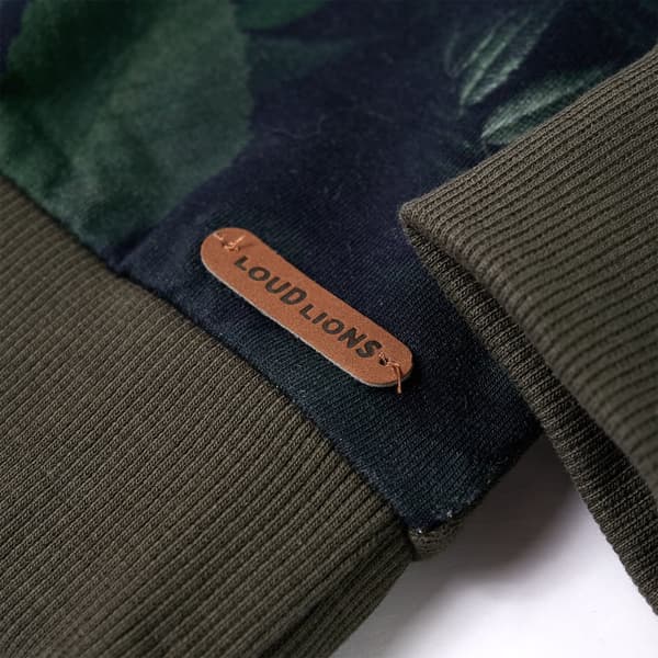 Børnesweatshirt, khaki, 128