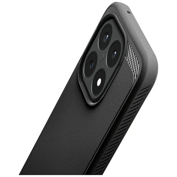 Spigen Rugged Armor-cover til Xiaomi 15T, sort