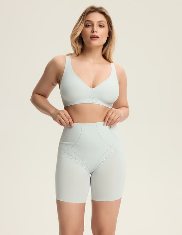 Sleeky Esotiq Push-Up Bh | Lyseblå L