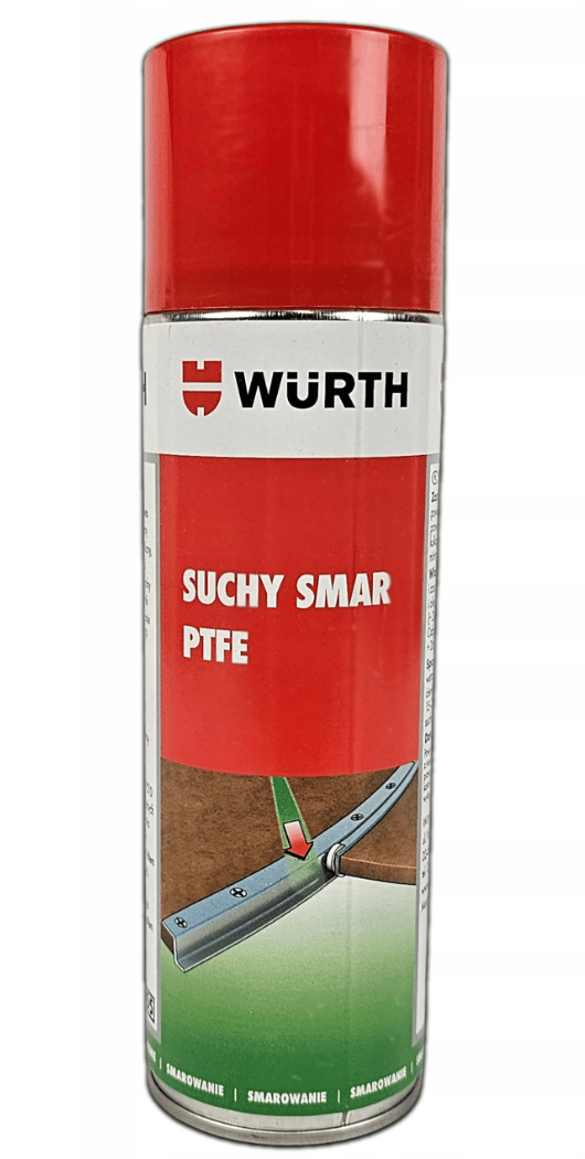 Würth PTFE Teflon Torrfettspray För Styrningar 300 ml