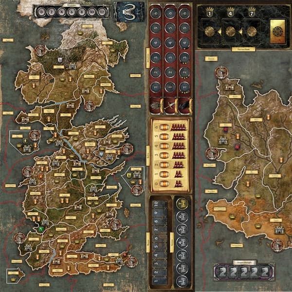 Game of Thrones. Drakarnas moder. Brädspel