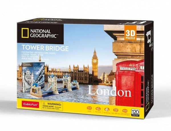 National Geographic Tower Bridge 3D-pussel