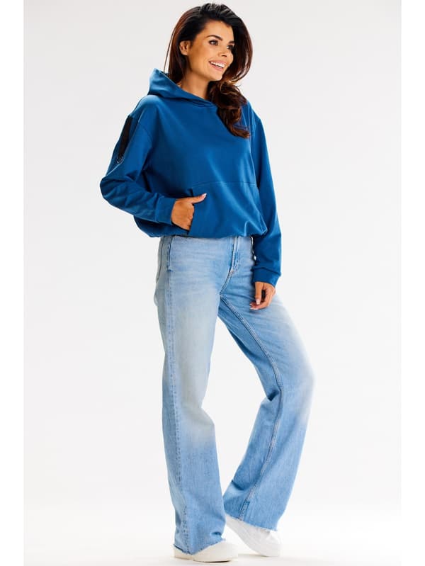 M336 trøje blå str. L/XL