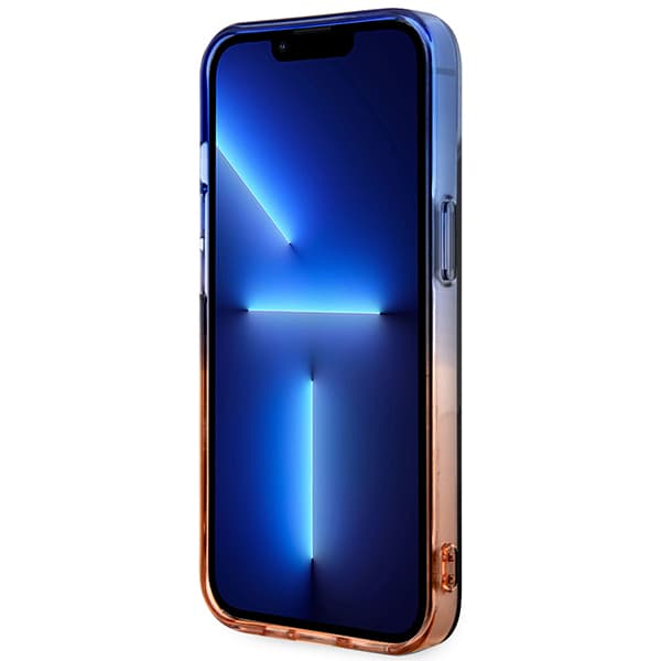 BMW Gradient Bumper MagSafe-skal till iPhone 14 Plus, grått