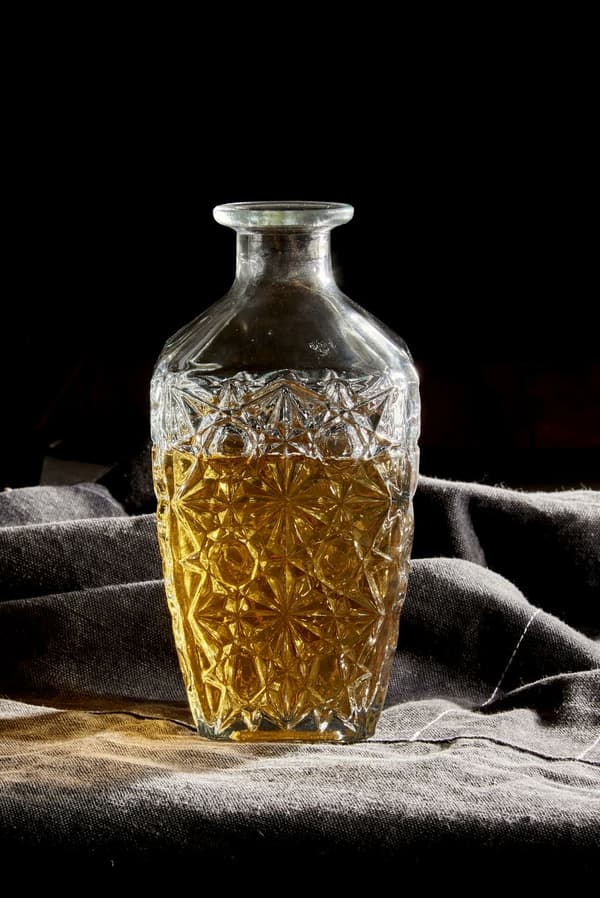 750 ml räfflad glaskanna