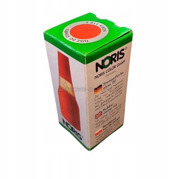 Vattenbaserat bläck röd Noris 110S A'10 25ml