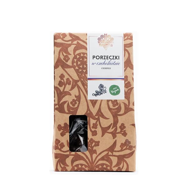 Schronisko Bukowina solbær i mørk chokolade 100g