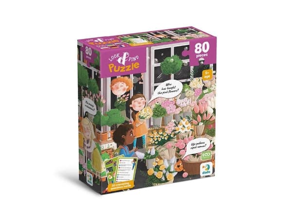 Pussel 80 Leta och hitta Blommande vår