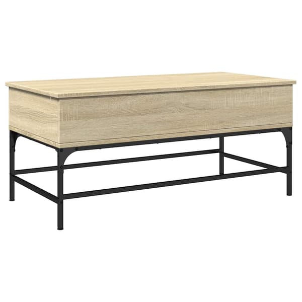 vidaXL Soffbord, Sonoma Ek, 100x50x45 cm