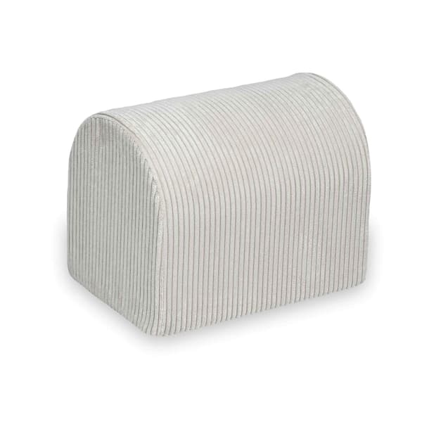 Beige fløjlsskum legepladsbakke
