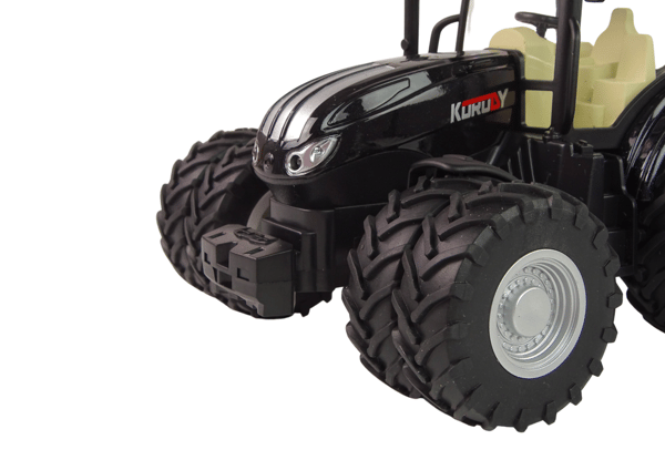 Fjernstyret R/C Traktor Sort 2.4G Metal