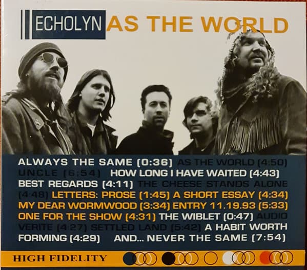 Echolyn - As The World (CD+DVD)