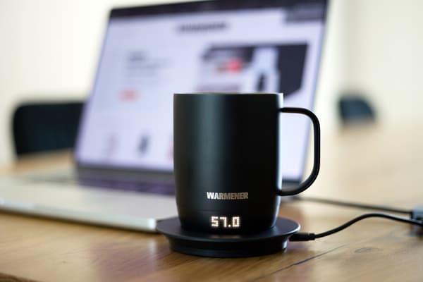 SMART Uppvärmd Mugg USB Kaffe Te Kontorsvärmare