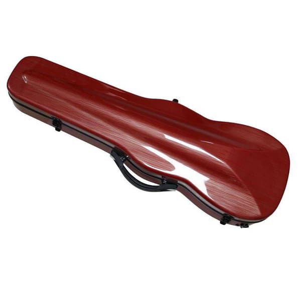 Violinetui 4/4 Hård Taske CY100-Rød-Tekstur