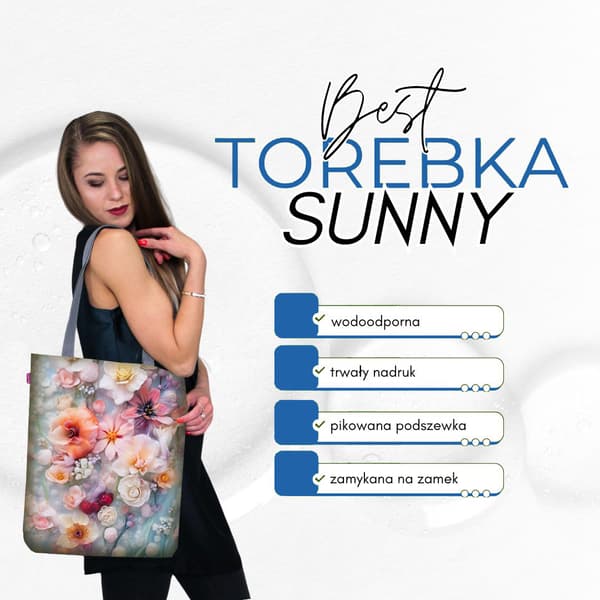 SUNNY lærredstaske - Emma