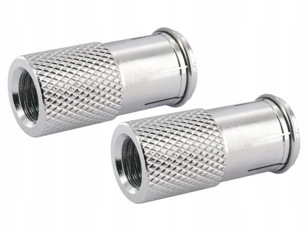 Schwaiger 2 x 7 mm F-Quick-ruuvitulppa