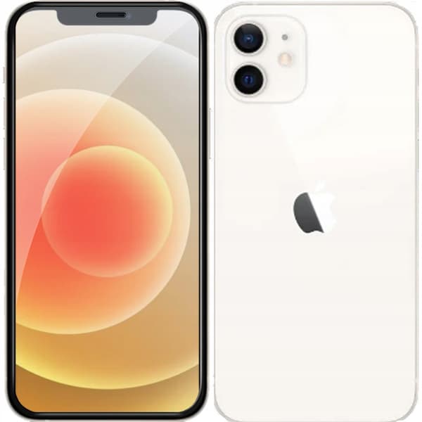 2x Härdat glas för iPhone 12/12 Pro med helskärmstäckning, 5D-glas