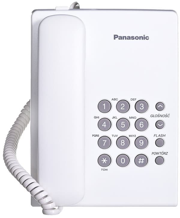 Panasonic KX-TS500 PDW valkoinen lankapuhelin