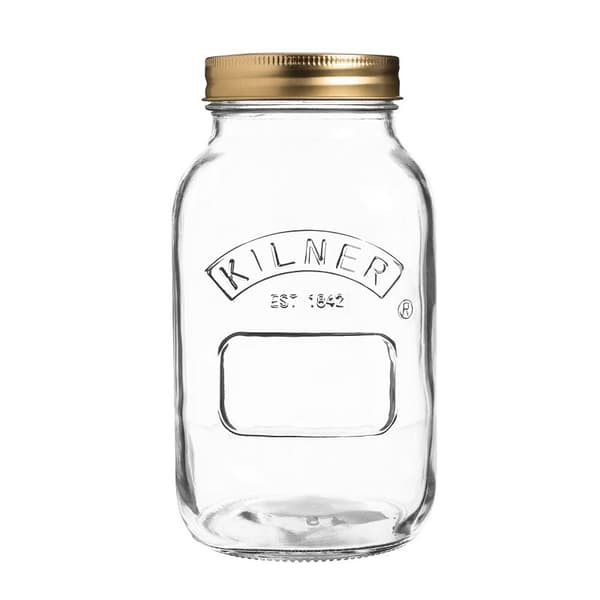 1 l glas. Konserveringsglas / Kilner
