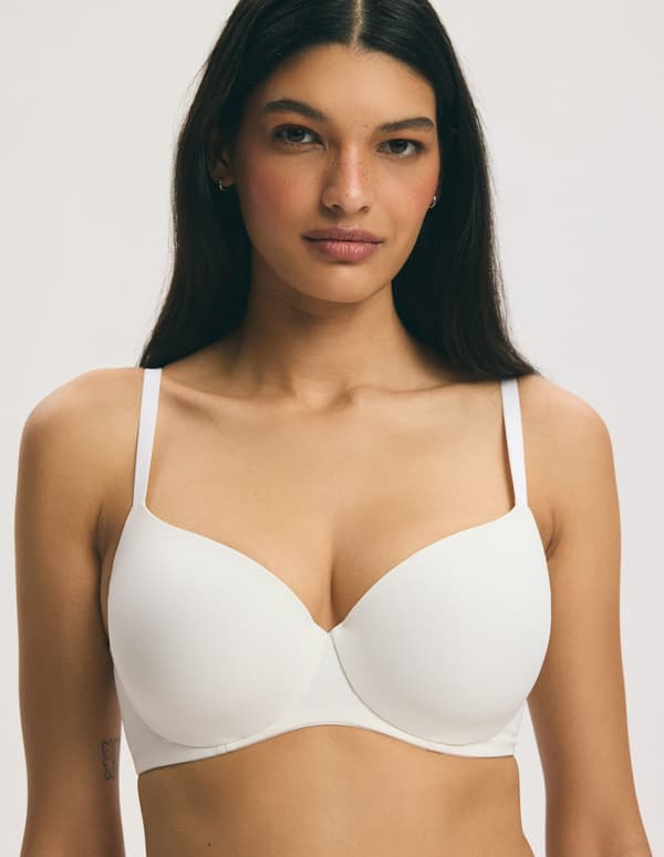 Q1.13 VACKER Esotiq vadderad bh | creme 75D