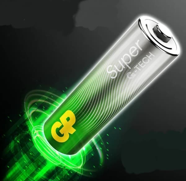 GP Super AAA alkaliska tunna fingerbatterier 5 st
