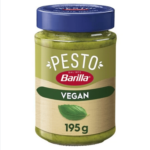 Barilla pesto med basilikum vegansk 195g