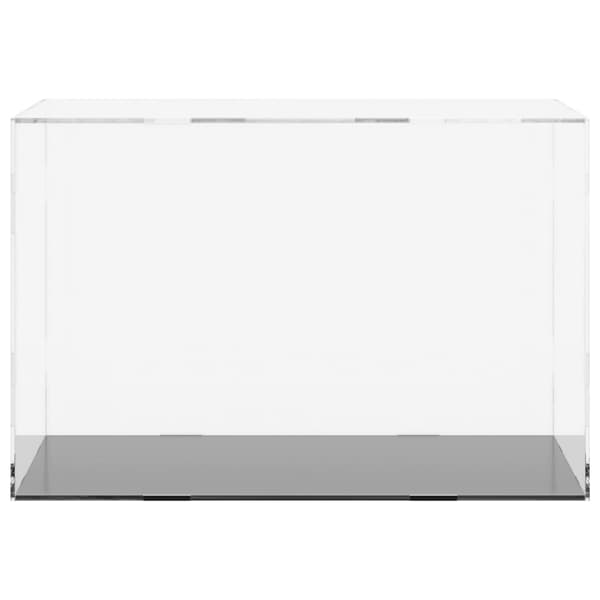 vidaXL Displaylåda, Transparent, 56x36x37 cm, Akryl