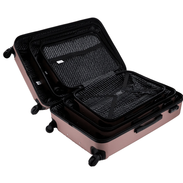 Set med 3 Wings HARRIER ROSE GOLD-väskor