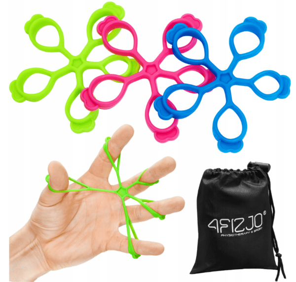 4FIZJO Fingerträningsband 3 st PRO