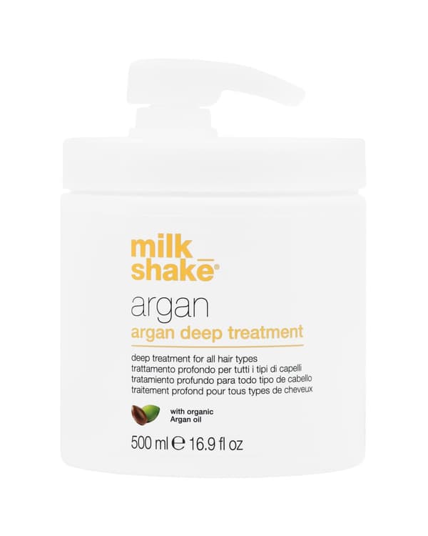 Milkshake Argan Dybdebehandling Hårmaske med Arganolie 500ml