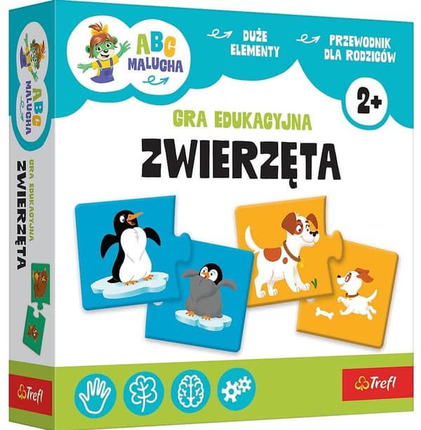 Djur ABC Småbarn Treflik Familj TREFL