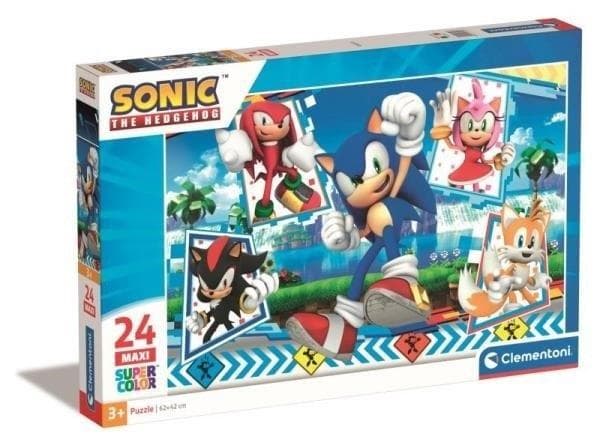 Puslespil 24 Maxi Super Sonic