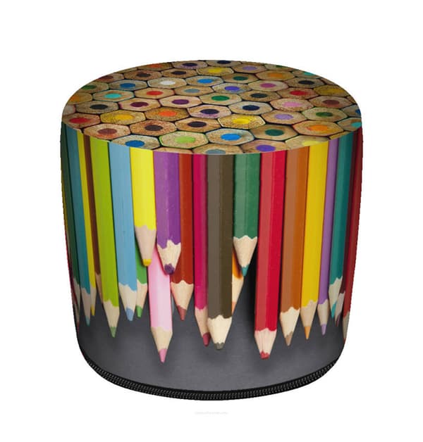 Codura GR Crayons cylinderpuf 40x40 cm