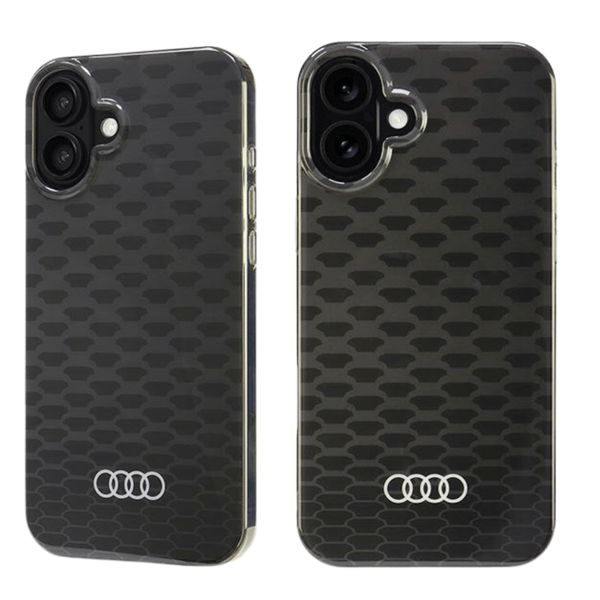 Audi IML symønster MagSafe-cover til iPhone 16 Plus, sort
