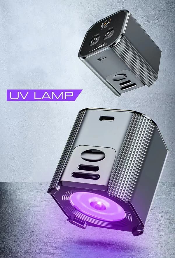 UV LED-hærdningslampe med batteri